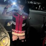 Patroli Malam di Jalan Baru, Polisi Periksa Kendaraan Antisipasi Narkoba, Miras dan Sajam