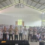 Program Prioritas Kapolri, Polresta Lombok Tengah Sosialisasikan Bahaya Bullying dan Narkoba di SMK Qamarul Huda Bagu