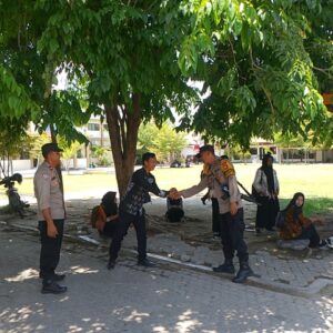 Cegah Potensi Tawuran Antar-Pelajar, Polsek Sumbawa Gelar Patroli Cipkon di Jam Kepulangan Sekolah