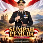 Kapolres Sumbawa Barat Bersama Jajaran Mengucapkan Selamat Sumpah Pemuda
