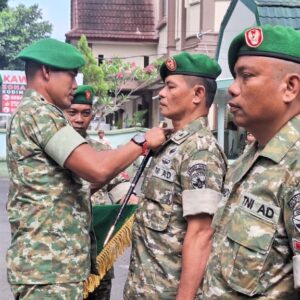Kenaikan Pangkat dan Purna Tugas Warnai Kodim Mataram