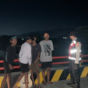 Sat Samapta Polres Bima Kota Gelar Patroli Dialogis, Imbau Masyarakat Jaga Kamtibmas dan Manfaatkan Call Center 110