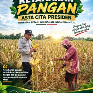 Polsek Plumpang Polresta Tuban Turun Langsung Cek Tanaman Jagung Warga