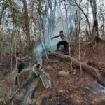 Polsek Wawo Lakukan Penanganan dan Pencegahan Karhutla, Warga Diimbau Tidak Membakar Hutan dan Lahan