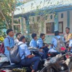 “Membentuk Karakter dan Disiplin” Melalui Program Police go to school, BKTM Polsubsektor Palibelo Sambangi SMKN 10 Bima