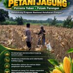 Polsek Parengan Polresta Tuban Pantau Lahan Jagung Warga Desa Parangbatu Dukung Program Astacita