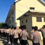 Jaga Kebugaran dan Kesiapsiagaan, Personel BKO Polda NTB Bersama Sat Samapta Gelar Olahraga Pagi