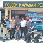 Polsek Kawasan Pelabuhan Laut Bima Serahkan DPO Curanmor kepada Penyidik Polres Klungkung