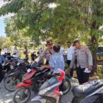Perluas Operasi Penertiban, Polsek Moyo Hilir Bersama Camat Moyo Utara Gelar Razia Knalpot Brong ke Sekolah-Sekolah