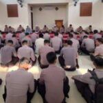 Polres Bima Kota Gelar Binrohtal Rutin, Perkuat Keimanan dan Mental Personel