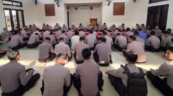 Polres Bima Kota Gelar Binrohtal Rutin, Perkuat Keimanan dan Mental Personel
