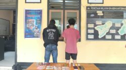Polsek Wawo Amankan Dua Terduga Kasus Narkotika, 5 Klip Diduga Sabu dan Bong Disita