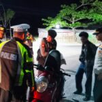 Melalui Patroli Humanis Pamapta Polres Bima Kabupaten Cegah Potensi Kriminal di wilayah hukumnya