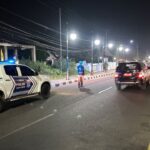 Cegah Balap Liar dan Laka Lantas, Turjawali Sat Lantas Polres Sumbawa Patroli Blue Light Malam Hari di Simpang Sernu