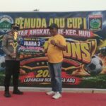 Turnamen Mini Soccer Antar Angkatan Se-Kecamatan Hu’u Berakhir Aman, Kapolsek Apresiasi Sportivitas dan Kebersamaan Pemuda