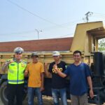 Cegah Kecelakaan Lalu Lintas, Satlantas Polres Bima Kota Sosialisasikan Bahaya Overload kepada Sopir Truk