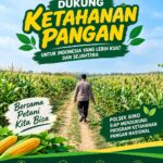 Polsek Plumpang Polresta Tuban Turun Langsung Cek Tanaman Jagung Warga