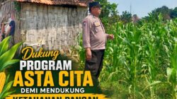 “PANTAU PERTUMBUHAN JAGUNG PETANI, POLSEK KEREK DUKUNG PROGRAM KETAHANAN PANGAN NASIONAL”