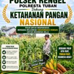 Polri Dukung Astacita, Polsek Rengel Polresta Tuban Turun Cek Tanaman Jagung Warga di Desa Rengel