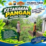 Bhabinkamtibmas Polsek Tuban Sambang Warga, Dukung Ketahanan Pangan di Wilayah Tuban