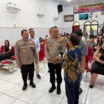 Minggu Kasih, Polres Bima Kota Pererat Silaturahmi dan Serap Aspirasi Jemaat Gereja Narwastu