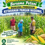 Polsek Jatirogo Polresta Tuban Turun ke Ladang, Kawal Langsung Jagung Warga Desa Bader