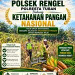 Tuban – Polsek Rengel Polresta Tuban menyatakan komitmen penuh dalam mendukung program ketahanan pangan nasional melalui pemanfaatan lahan produktif dan pendampingan langsung kepada masyarakat petani.