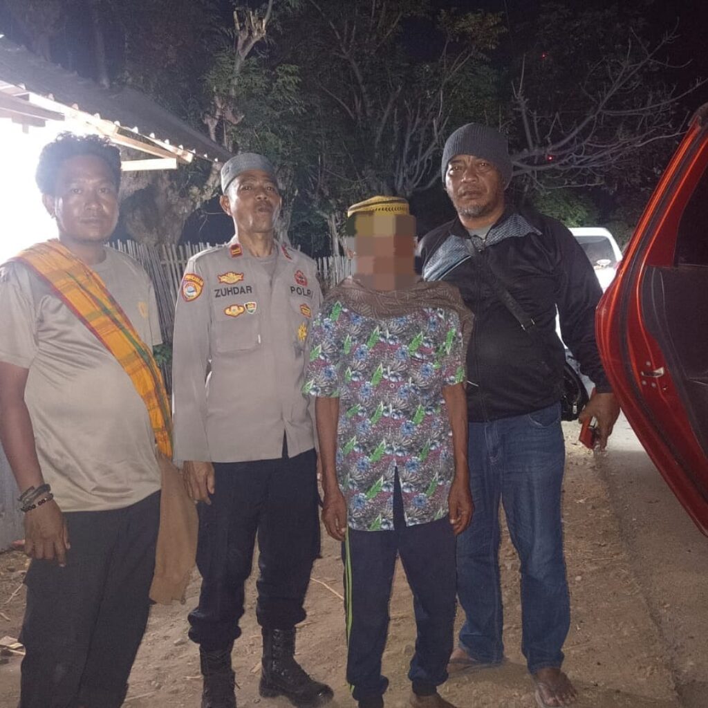Respons cepat hanya dalam 2 jam terduga pelaku kasus dugaan asusila di Taloko diamankan Polsek Sanggar
