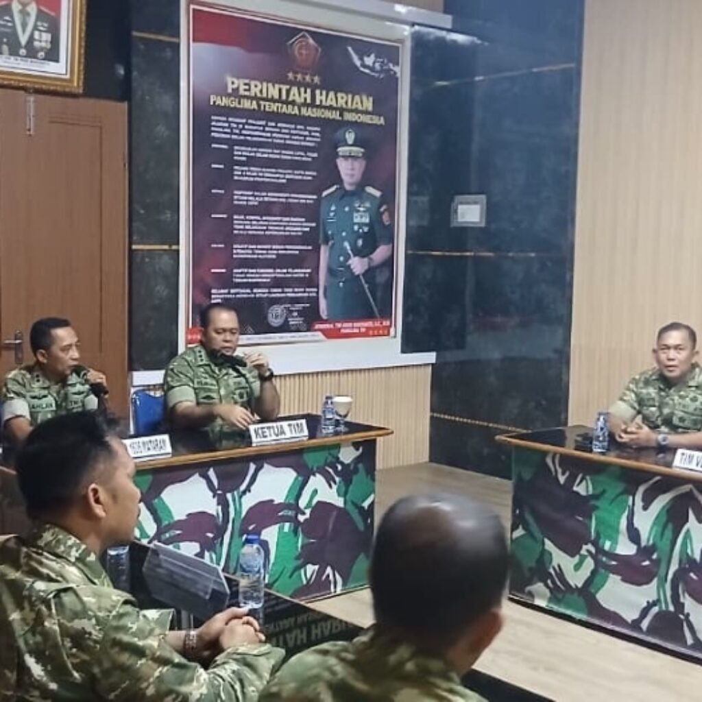 Verifikasi Satuan Kodim 1606/Mataram, Perkuat Transparansi dan Akuntabilitas
