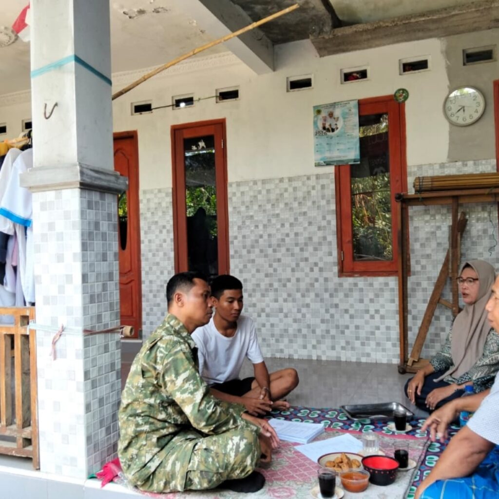 Raih Cita-Cita Jadi Prajurit, Babinsa Langko Beri Pendampingan