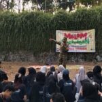 Babinsa Koramil Narmada Ajak Mahasiswa Unram Bijak Bermedia Sosial