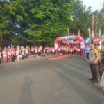 Polsek Dompu dan Satlantas Amankan Rute Fun Run 5K 98 Community Tahun 2026