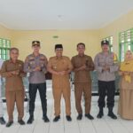 Kapolsek Hu’u Perkuat Sinergi dengan Pemerintah Kecamatan, Desa, dan PT STM untuk Jaga Kamtibmas