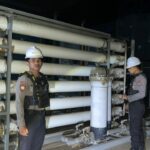 ‎‎Unit Pamobvit Sat Samapta Polres Bima Kota Amankan Objek Vital Nasional PLTU Bima