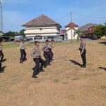 Tingkatkan Kesiapan Personel, Sat Samapta Polres Sumbawa Barat Gelar Latihan Bela Diri